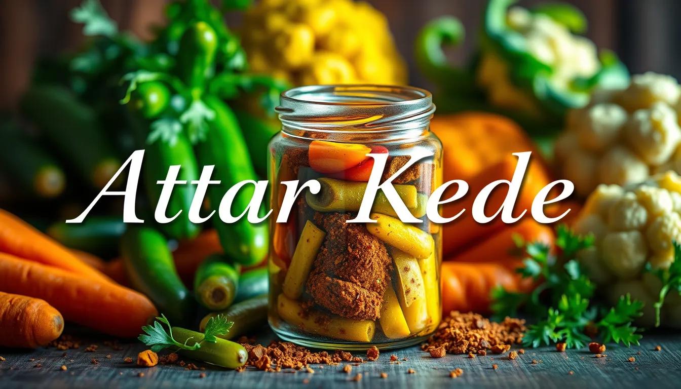 ادویه ترشی طعم و عطر بی‌نظیر برای ترشی‌های خانگی