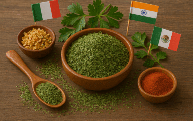 سبزیجات خشک و نحوه استفاده در آشپزی ملل مختلف🌿🍲