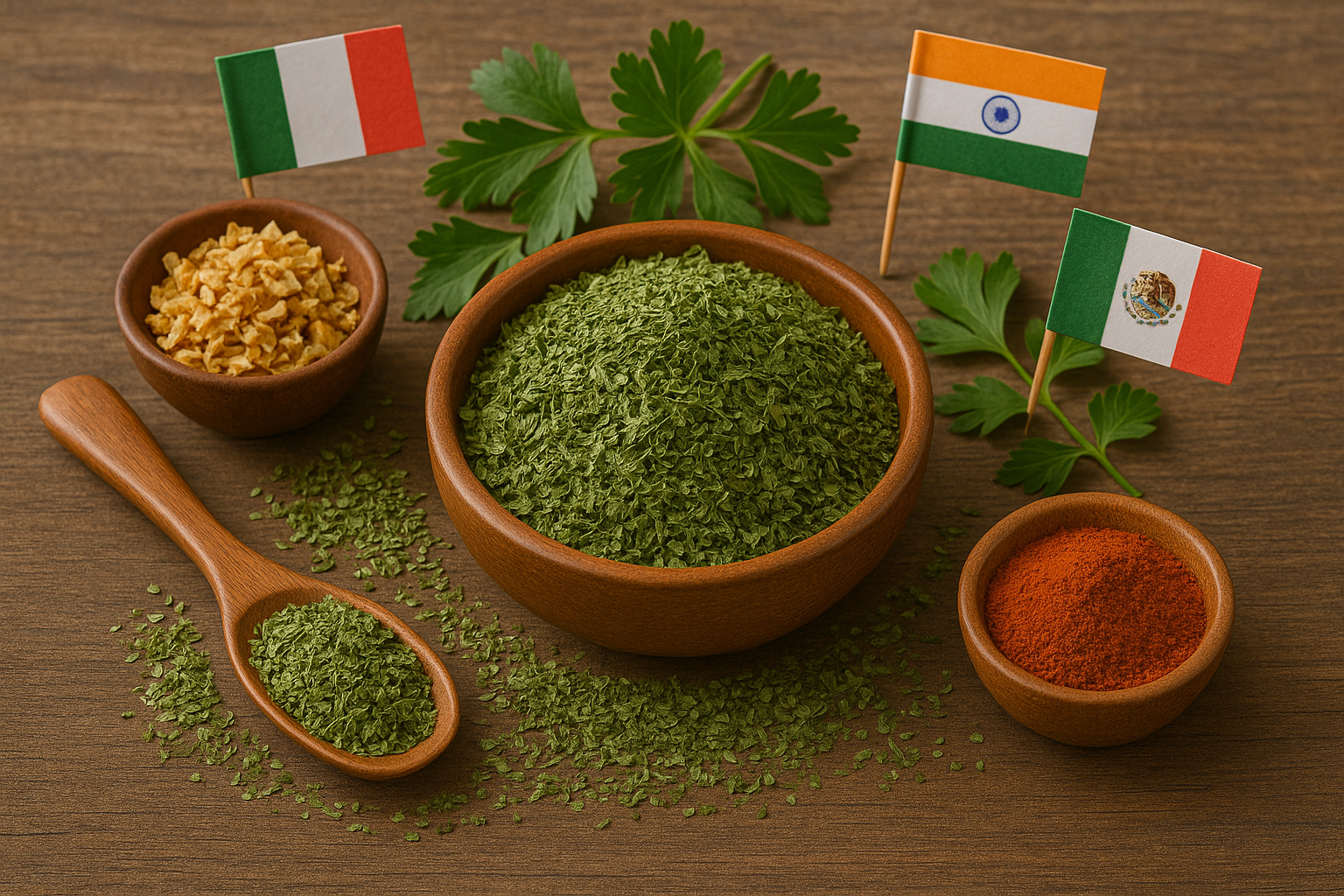 سبزیجات خشک و نحوه استفاده در آشپزی ملل مختلف🌿🍲