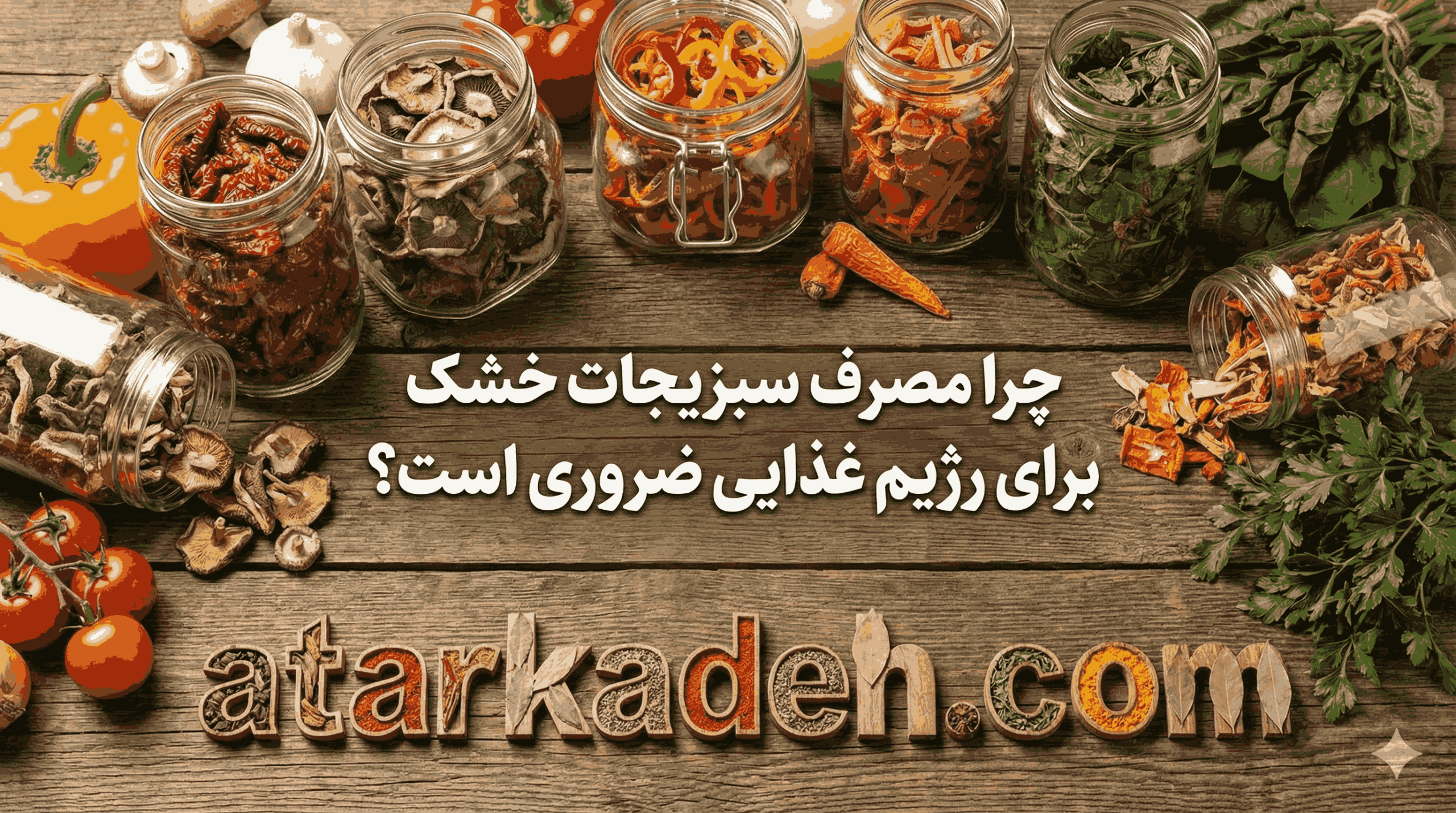 چرا مصرف سبزیجات خشک برای رژیم غذایی ضروری است؟ (1)