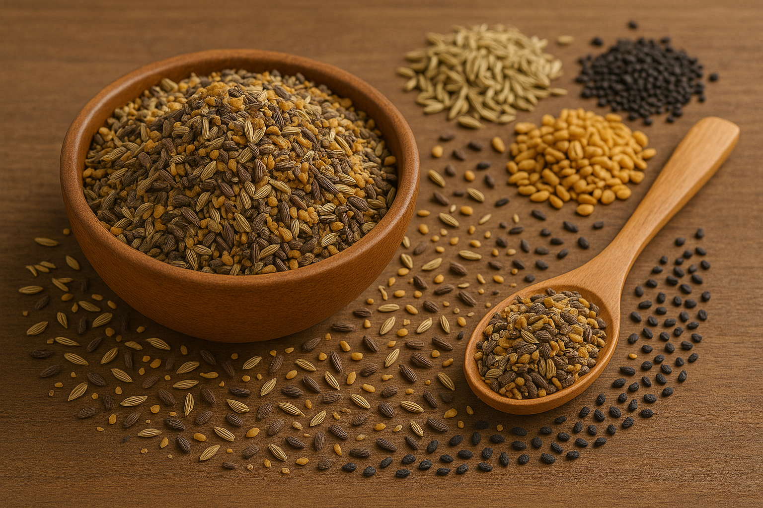 چهار تخم یک ترکیب سنتی و معطر برای سلامتی و طعم